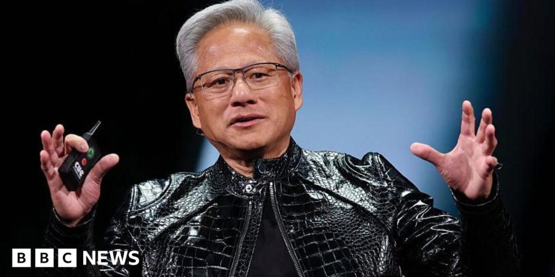 Chip giant Nvidia defies AI concerns with record $215bn revenue