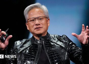 Chip giant Nvidia defies AI concerns with record $215bn revenue