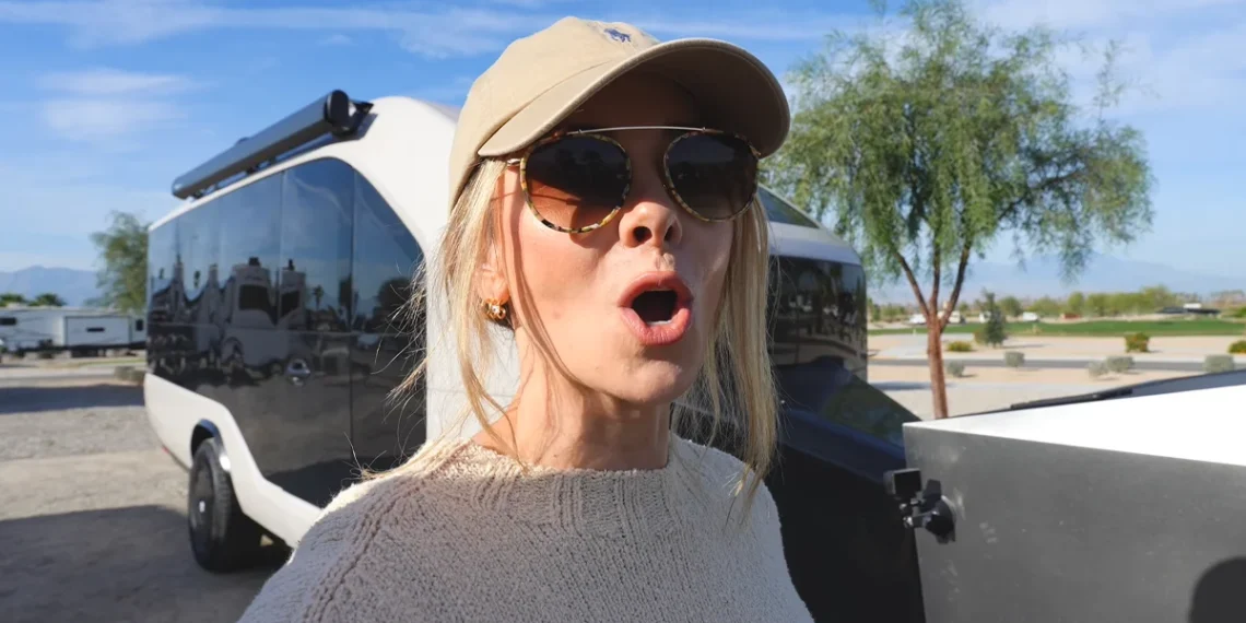 California woman tests the world’s first AI self-driving RV and finds something she didn’t expect would happen