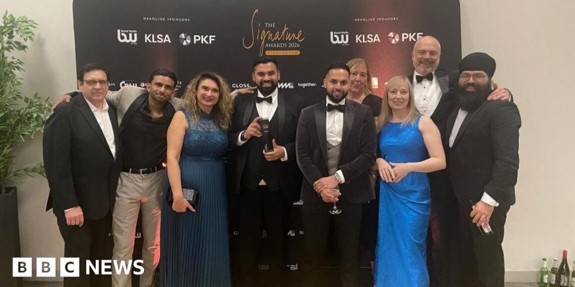 Wolverhampton AI and coding firm’s ‘pride’ at business award